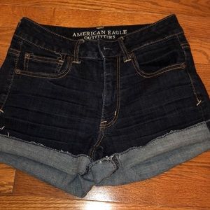 American Eagle “super stretch” Jean Shorts